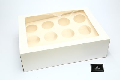 קופסה חלון שקוף ל12 קאפקיקס