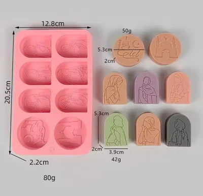 תבנית סיליקון רמדאן מסגד +תמונות שונות.